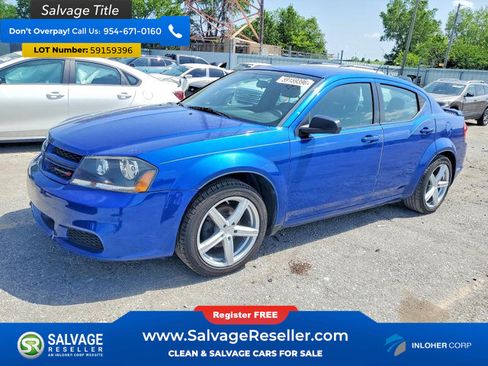 Used 2014 Dodge Avenger SE w/ Rallye Appearance Group FWD image 1