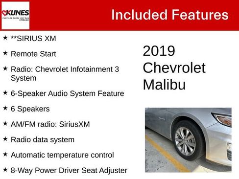 Used 2019 Chevrolet Malibu LT FWD image 5