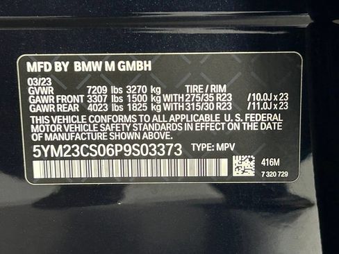 Used 2023 BMW XM AWD/4WD image 49