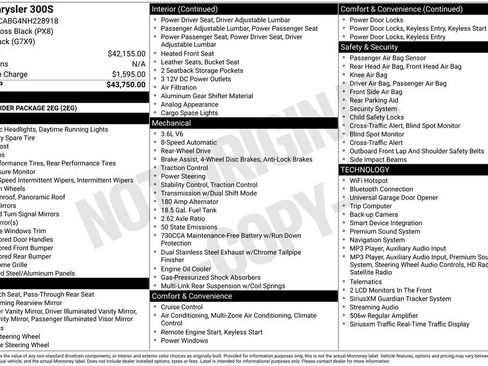 Used 2022 Chrysler 300 S RWD image 32