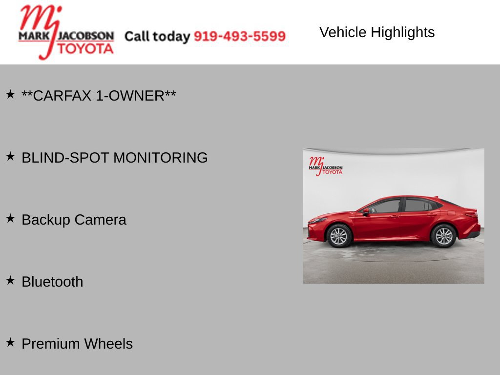 Used 2025 Toyota Camry SE FWD image 6