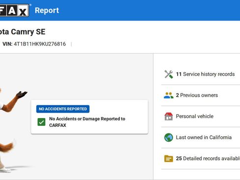 Used 2019 Toyota Camry SE image 3