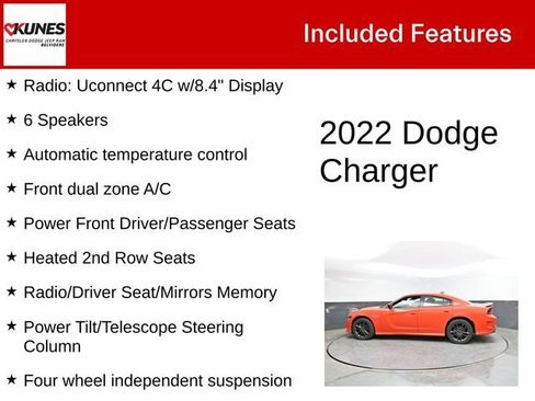 Used 2022 Dodge Charger GT w/ Plus Group AWD/4WD image 4