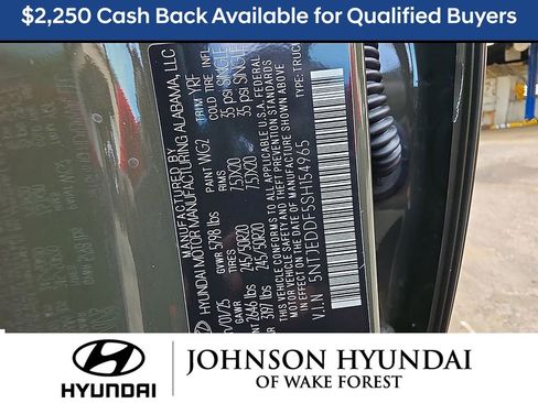 New 2025 Hyundai Santa Cruz Limited AWD/4WD image 42