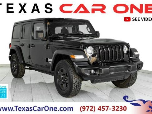 Used 2018 Jeep Wrangler Unlimited Sport image 1