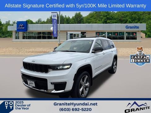 Used 2021 Jeep Grand Cherokee L Limited w/ Luxury Tech Group II AWD/4WD image 1