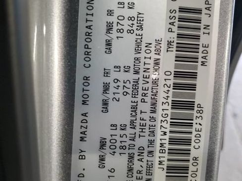 Used 2016 MAZDA MAZDA3 i Touring w/ Popular Equipment Package FWD image 31