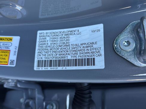 New 2025 Honda Accord Sport image 33