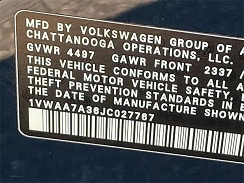 Used 2018 Volkswagen Passat 2.0T R-Line image 28