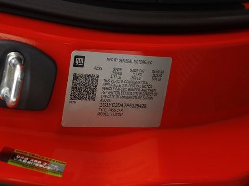 Used 2023 Chevrolet Corvette Stingray Premium Conv w/ Z51 Performance Package image 30