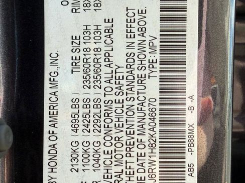 Used 2019 Honda CR-V EX-L image 46