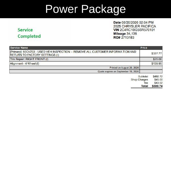 Used 2025 Chrysler Pacifica Select FWD image 5