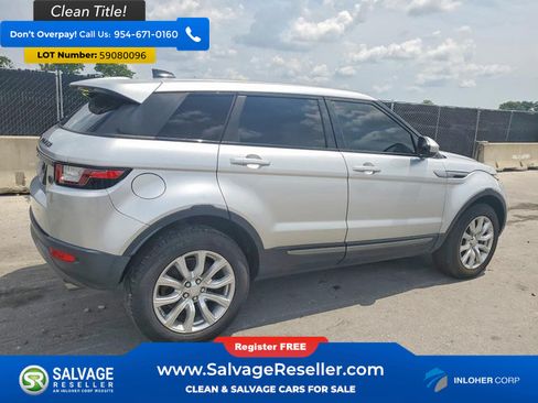 Used 2018 Land Rover Range Rover Evoque SE AWD/4WD image 4