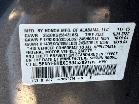 Used 2016 Honda Pilot EX-L image 28