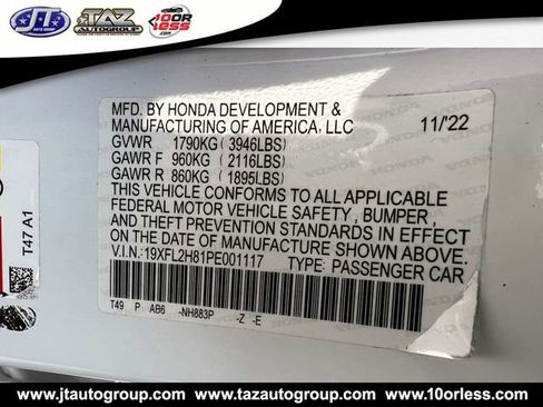 Used 2023 Honda Civic Sport image 20