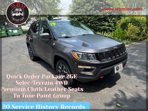 Used 2019 Jeep Compass Trailhawk AWD/4WD image 1