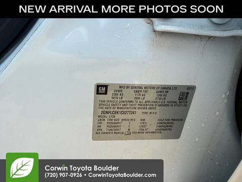 Used 2012 Chevrolet Equinox LS w/ LPO, Protection Package AWD/4WD image 12