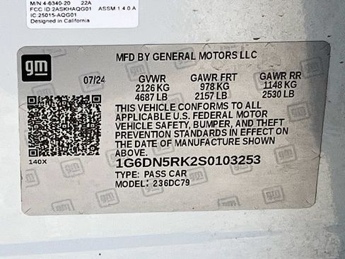 Used 2025 Cadillac CT5 Premium Luxury w/ Sun And Sound Package RWD image 34
