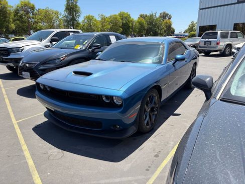 Used 2022 Dodge Challenger R/T w/ Blacktop Package RWD image 1