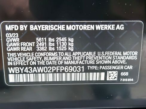 Used 2023 BMW i4 eDrive35 w/ Premium Package RWD image 29