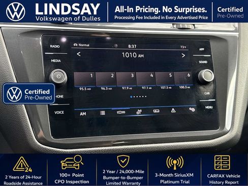 Used 2023 Volkswagen Tiguan SE w/ Panoramic Sunroof Package AWD/4WD image 19