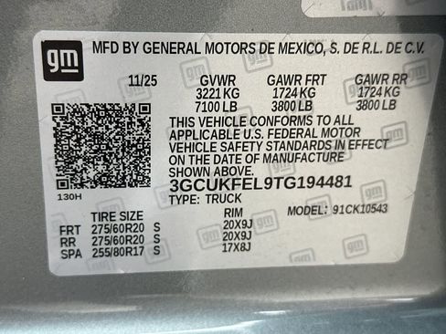 New 2026 Chevrolet Silverado 1500 LT Trail Boss w/ Safety Package image 35