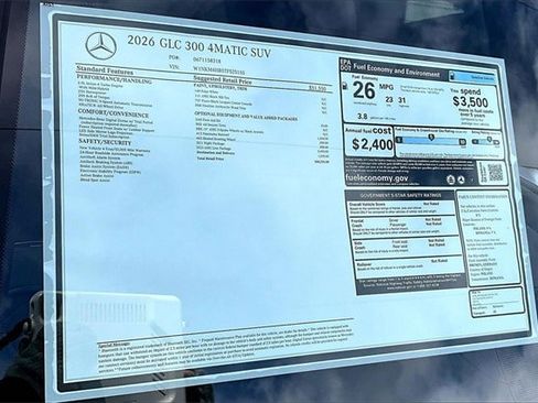 New 2026 Mercedes-Benz GLC 300 4MATIC image 17