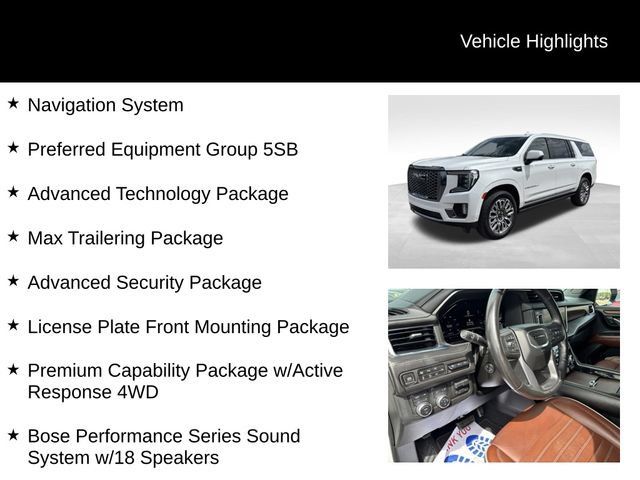 Certified 2023 GMC Yukon XL Denali Ultimate AWD/4WD image 8