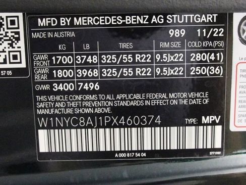 Used 2023 Mercedes-Benz G 63 AMG Squared image 35