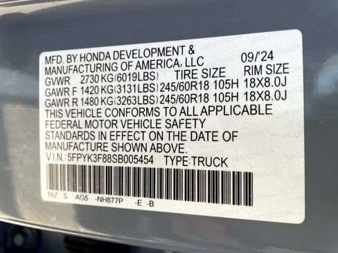 Used 2025 Honda Ridgeline Black Edition image 21