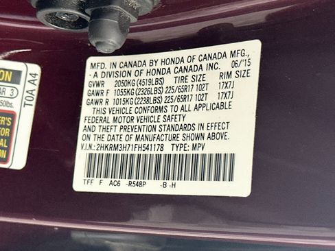 Used 2015 Honda CR-V EX-L image 12