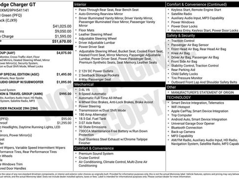 Used 2023 Dodge Charger GT w/ Plus Group image 2