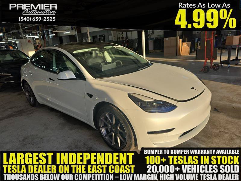 Used 2021 Tesla Model 3 Standard Range Plus RWD image 1