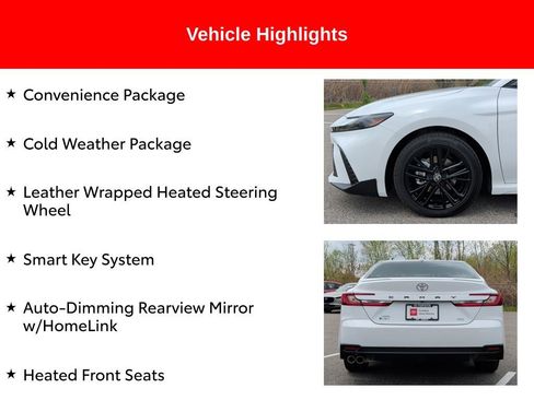 Used 2025 Toyota Camry SE w/ Convenience Package image 5