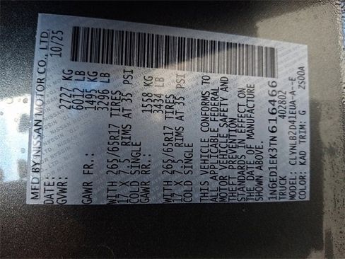 New 2026 Nissan Frontier SV w/ Tow Package image 14