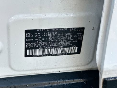 Used 2016 Subaru Outback 2.5i Limited image 37