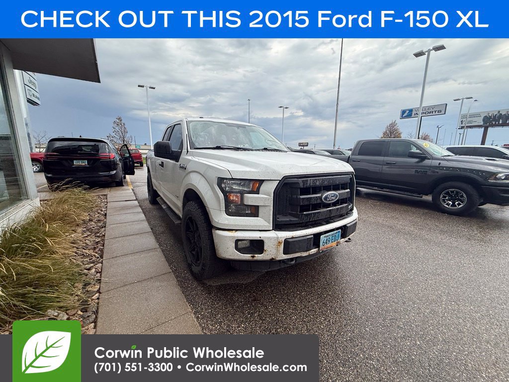 Used 2015 Ford F150 XL w/ Equipment Group 101A Mid AWD/4WD image 1