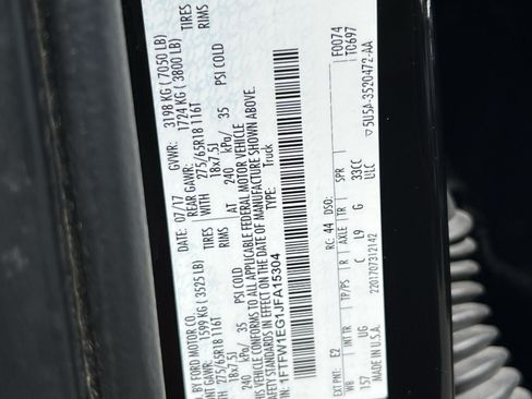Used 2018 Ford F150 XLT w/ Equipment Group 302A Luxury AWD/4WD image 36