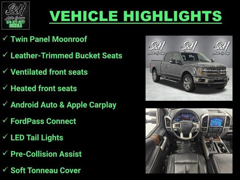 Used 2019 Ford F150 Lariat AWD/4WD image 3