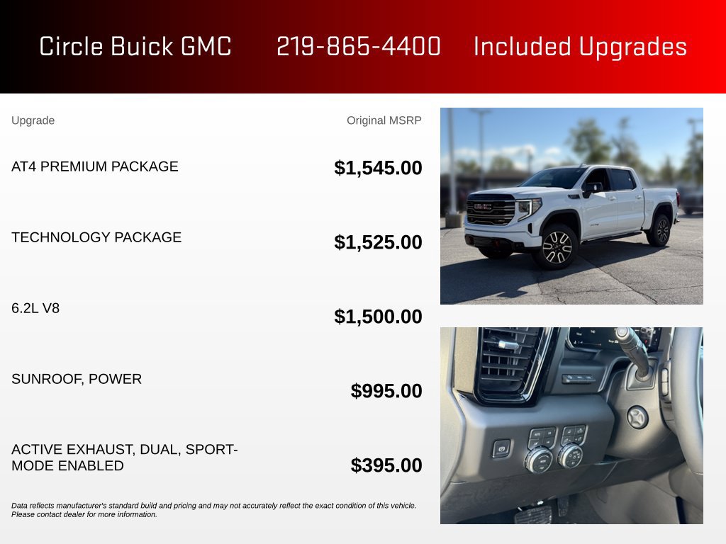 New 2026 GMC Sierra 1500 AT4 w/ AT4 Premium Package AWD/4WD image 3