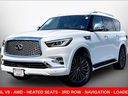 Used 2023 INFINITI QX80 Sensory w/ Cargo Package AWD/4WD image 3