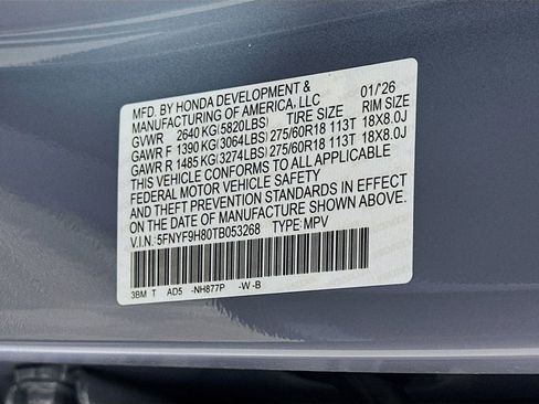 New 2026 Honda Passport TrailSport Elite image 24