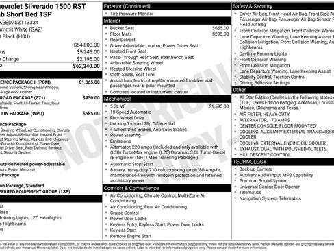 Certified 2025 Chevrolet Silverado 1500 RST w/ Convenience Package II image 6