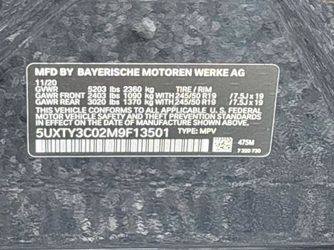 Used 2021 BMW X3 sDrive30i w/ Premium Package RWD image 37