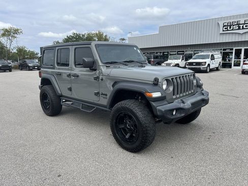Used 2021 Jeep Wrangler Unlimited Sport image 1