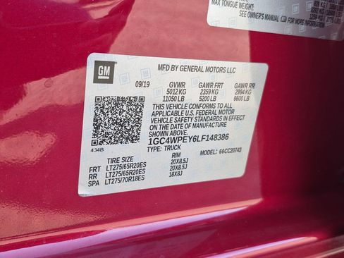 Certified 2020 Chevrolet Silverado 2500 LTZ w/ LTZ Plus Package RWD image 36