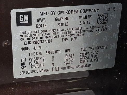 Used 2015 Buick Encore Convenience image 26