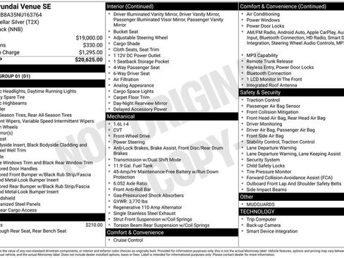 Certified 2022 Hyundai Venue SE image 5