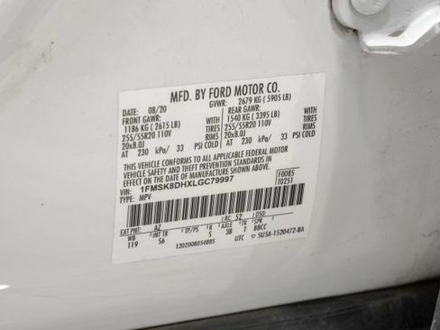 Used 2020 Ford Explorer XLT w/ Equipment Group 202A AWD/4WD image 66