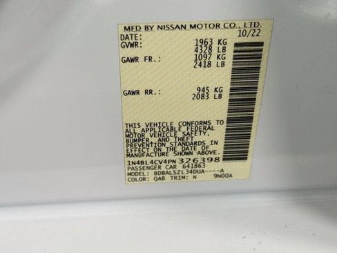 Used 2023 Nissan Altima 2.5 SR FWD image 29